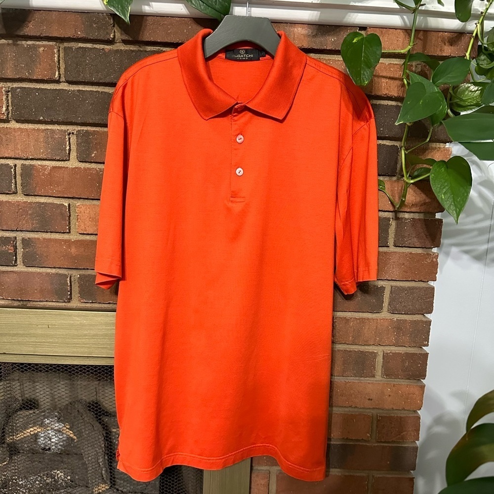 🖤Bugatchi Egyptian cotton never worn polo shirt size large